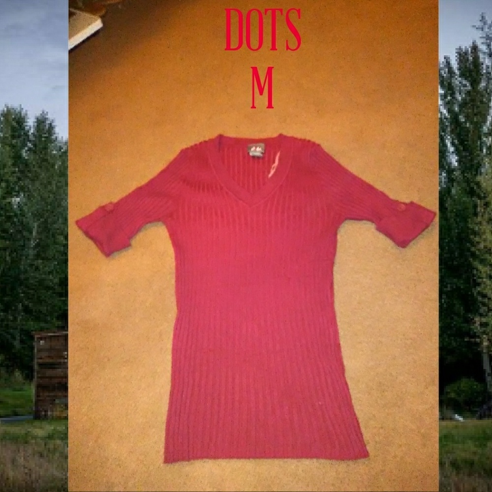 CUTE V-NECK SWEATER SHiRT